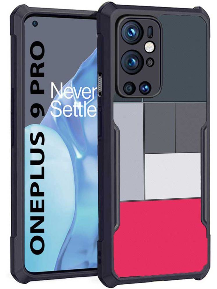     			COBERTA Multicolor Printed Back Cover Polycarbonate Compatible For Oneplus 9pro ( Pack of 1 )