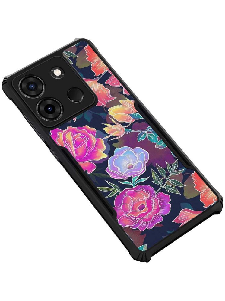     			COBERTA Multicolor Printed Back Cover Polycarbonate Compatible For infinix Smart 7 ( Pack of 1 )