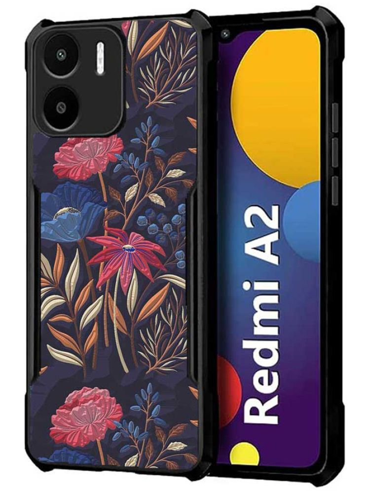     			COBERTA Multicolor Printed Back Cover Polycarbonate Compatible For Redmi A2 ( Pack of 1 )