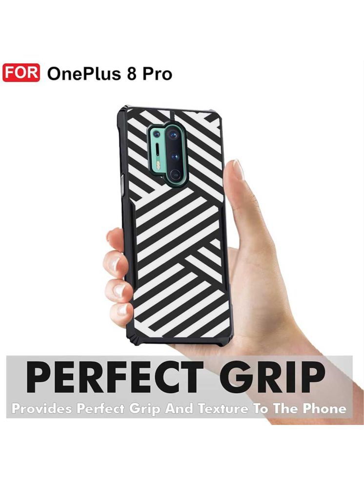     			COBERTA Multicolor Printed Back Cover Polycarbonate Compatible For OnePlus 8 Pro ( Pack of 1 )