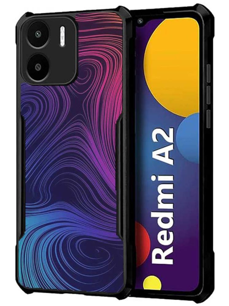     			COBERTA Multicolor Printed Back Cover Polycarbonate Compatible For Redmi A2 ( Pack of 1 )