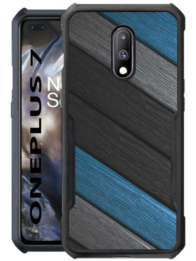     			COBERTA Multicolor Printed Back Cover Polycarbonate Compatible For OnePlus 7 ( Pack of 1 )