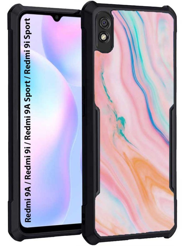     			COBERTA Multicolor Printed Back Cover Polycarbonate Compatible For Xiaomi Redmi 9A ( Pack of 1 )