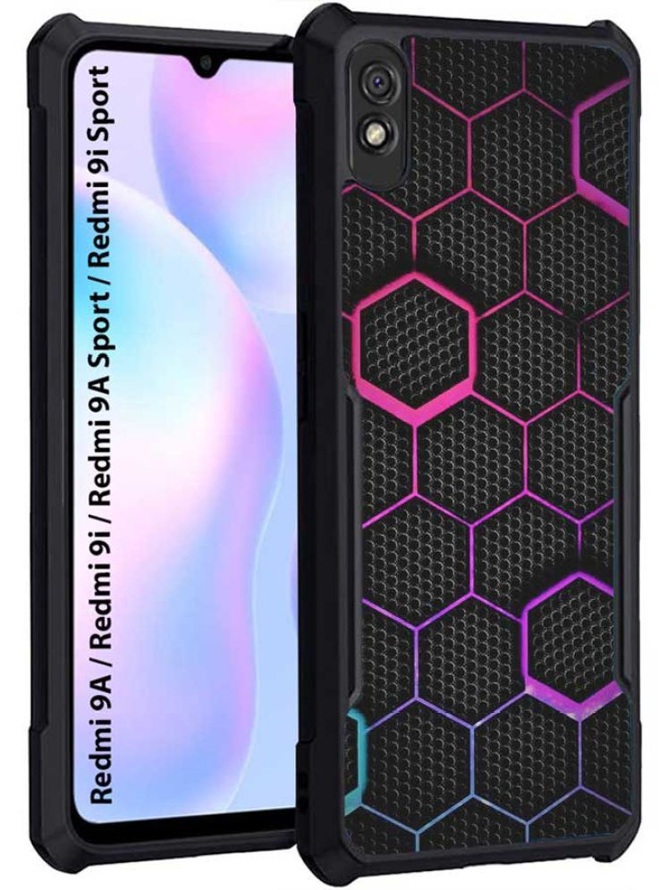     			COBERTA Multicolor Printed Back Cover Polycarbonate Compatible For Xiaomi Redmi 9A ( Pack of 1 )