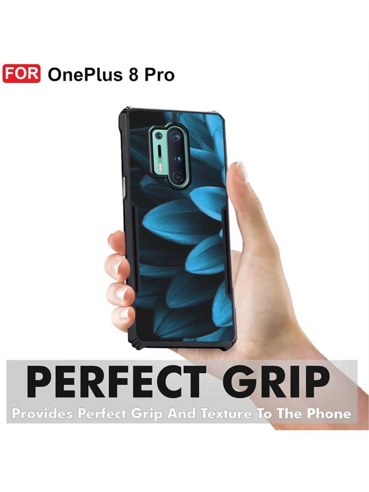     			COBERTA Multicolor Printed Back Cover Polycarbonate Compatible For OnePlus 8 Pro ( Pack of 1 )