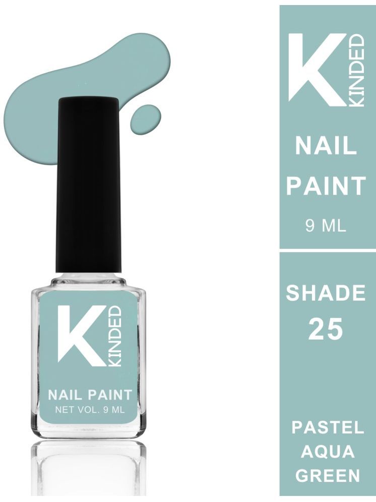     			KINDED Green Glossy Nail Polish 9 ( Pack of 1 )