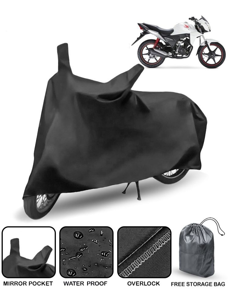     			CARNEST Bike Body Cover for Honda CB Twister ( Pack of 1 ) , Black