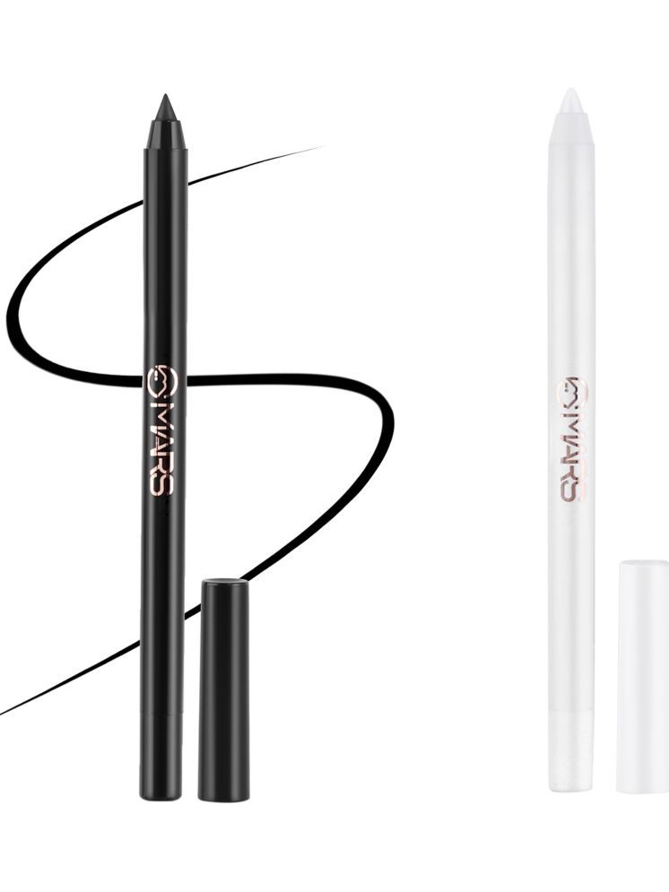     			MARS White Matte Kajal 3 g Pencil ( Pack of 2 )