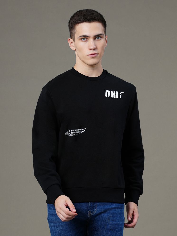     			Red Tape Cotton Blend Round Neck Men's Sweatshirt - Black ( Pack of 1 )