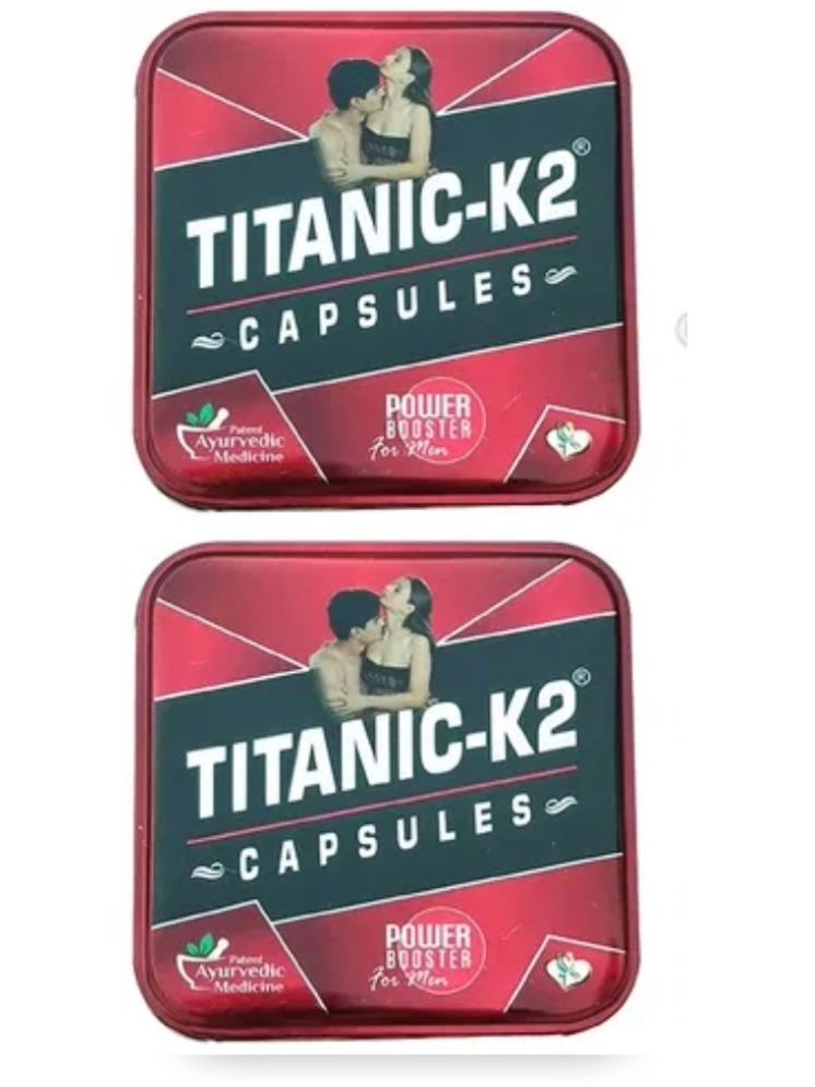     			Ayurveda Cure Titanic k 2 Capsule 2 no.s Minerals Capsule Pack of 2