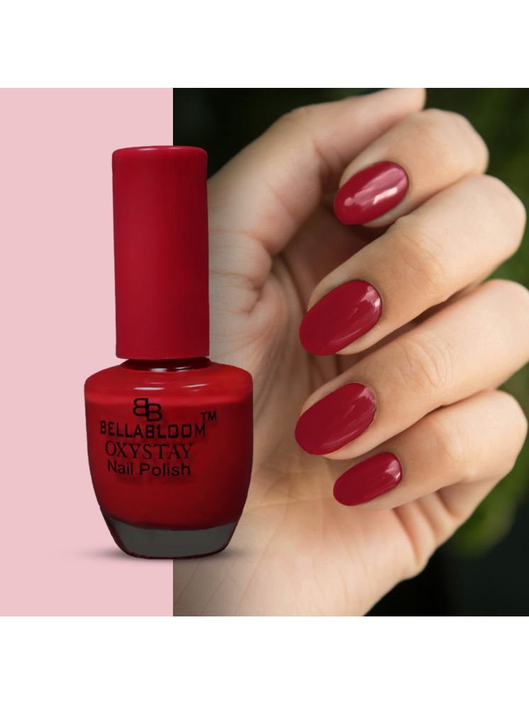     			BELLABLOOM Red Matte Nail Polish 10 ( Pack of 1 )