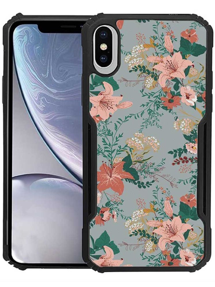     			COBERTA Multicolor Printed Back Cover Polycarbonate Compatible For Apple iPhone XS Max ( Pack of 1 )