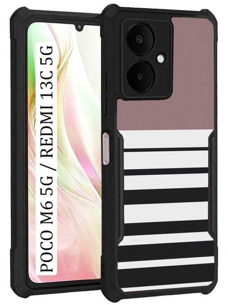     			COBERTA Multicolor Printed Back Cover Polycarbonate Compatible For Redmi 13C 5G ( Pack of 1 )