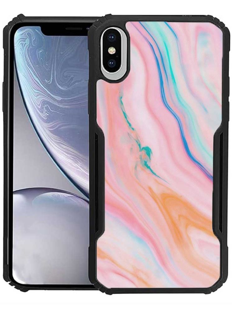     			COBERTA Multicolor Printed Back Cover Polycarbonate Compatible For Apple iPhone XS Max ( Pack of 1 )