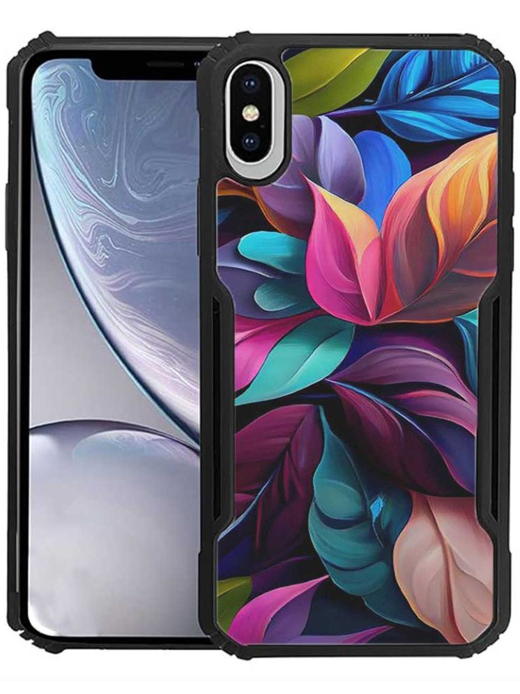     			COBERTA Multicolor Printed Back Cover Polycarbonate Compatible For Apple iPhone XS Max ( Pack of 1 )