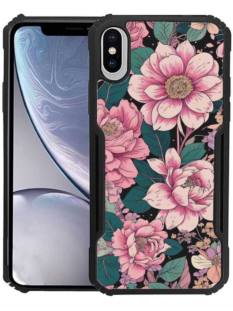     			COBERTA Multicolor Printed Back Cover Polycarbonate Compatible For Apple iPhone XS Max ( Pack of 1 )