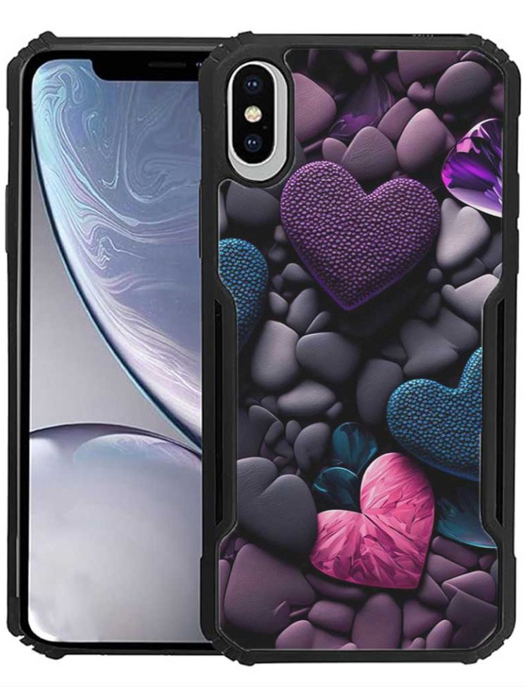     			COBERTA Multicolor Printed Back Cover Polycarbonate Compatible For Apple iPhone XS Max ( Pack of 1 )