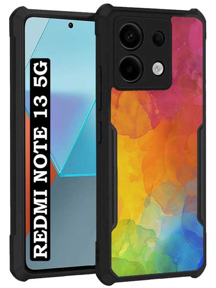     			COBERTA Multicolor Printed Back Cover Polycarbonate Compatible For Redmi Note 13 5G ( Pack of 1 )