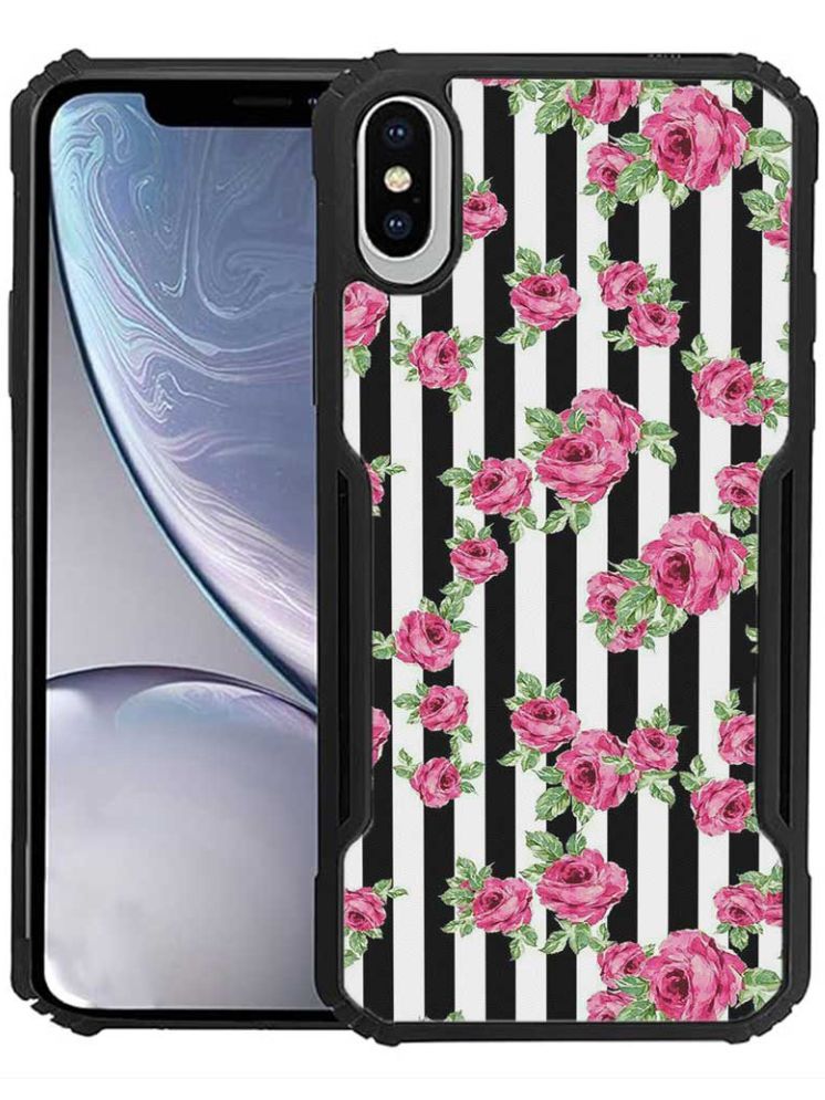     			COBERTA Multicolor Printed Back Cover Polycarbonate Compatible For Apple iPhone XS Max ( Pack of 1 )