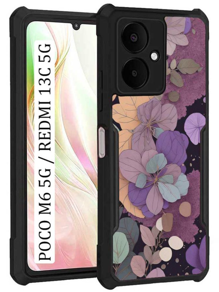     			COBERTA Multicolor Printed Back Cover Polycarbonate Compatible For Redmi 13C 5G ( Pack of 1 )