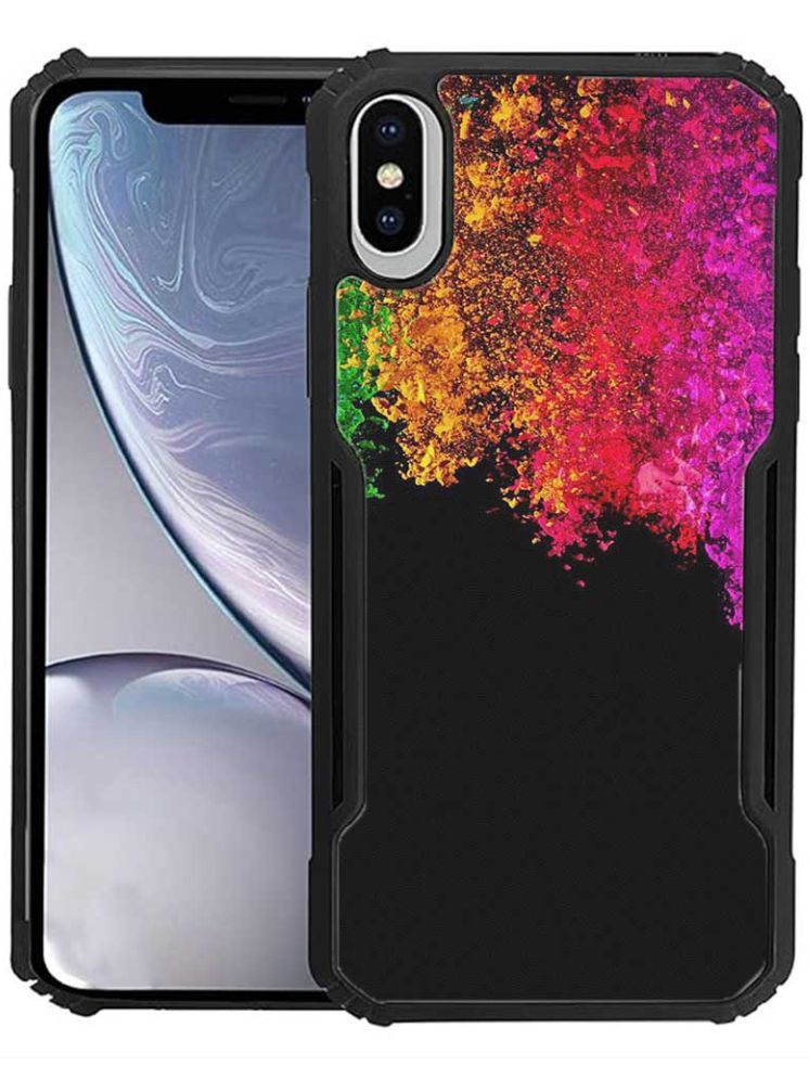     			COBERTA Multicolor Printed Back Cover Polycarbonate Compatible For Apple iPhone XS Max ( Pack of 1 )