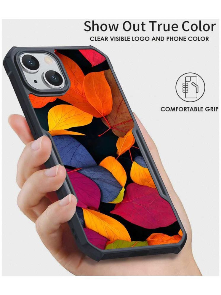     			COBERTA Multicolor Printed Back Cover Polycarbonate Compatible For iPhone 13 ( Pack of 1 )