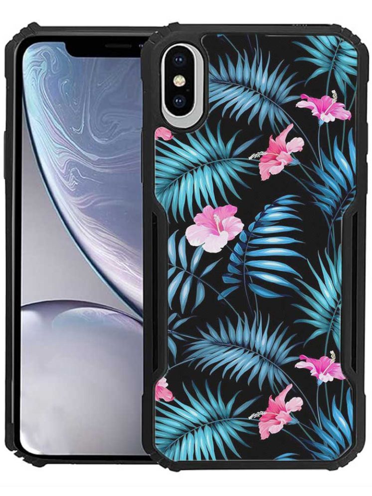     			COBERTA Multicolor Printed Back Cover Polycarbonate Compatible For Apple iPhone XS Max ( Pack of 1 )