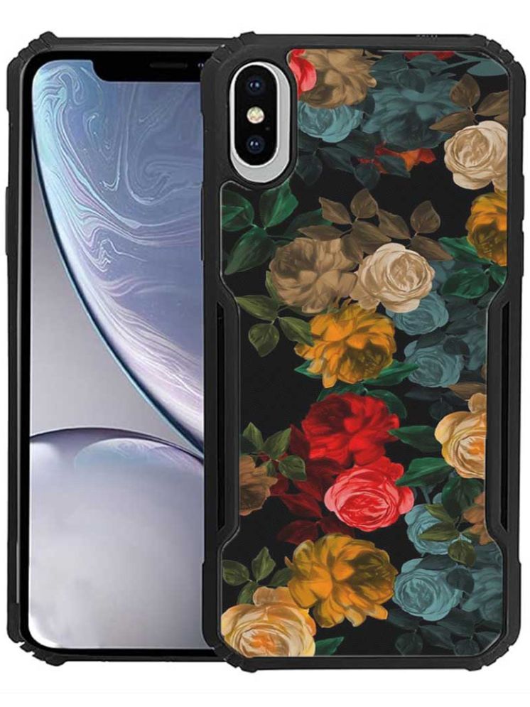     			COBERTA Multicolor Printed Back Cover Polycarbonate Compatible For Apple iPhone XS Max ( Pack of 1 )