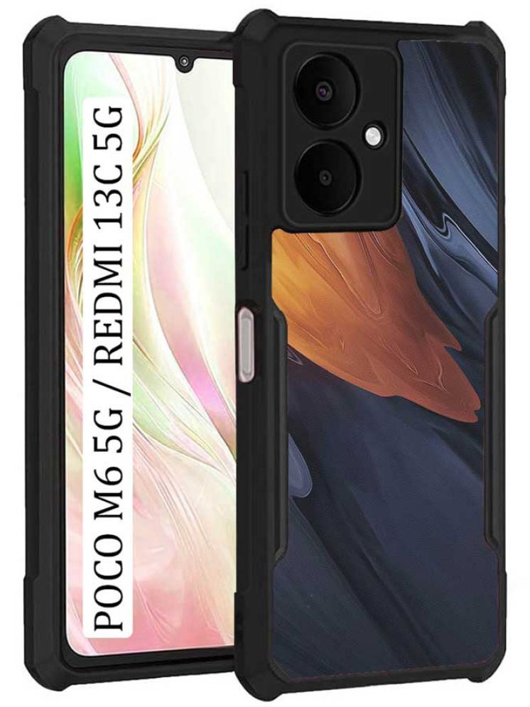     			COBERTA Multicolor Printed Back Cover Polycarbonate Compatible For Redmi 13C 5G ( Pack of 1 )