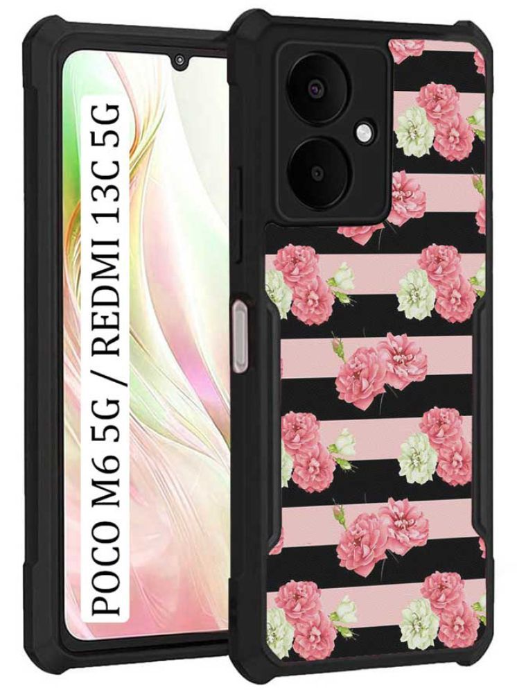     			COBERTA Multicolor Printed Back Cover Polycarbonate Compatible For Redmi 13C 5G ( Pack of 1 )