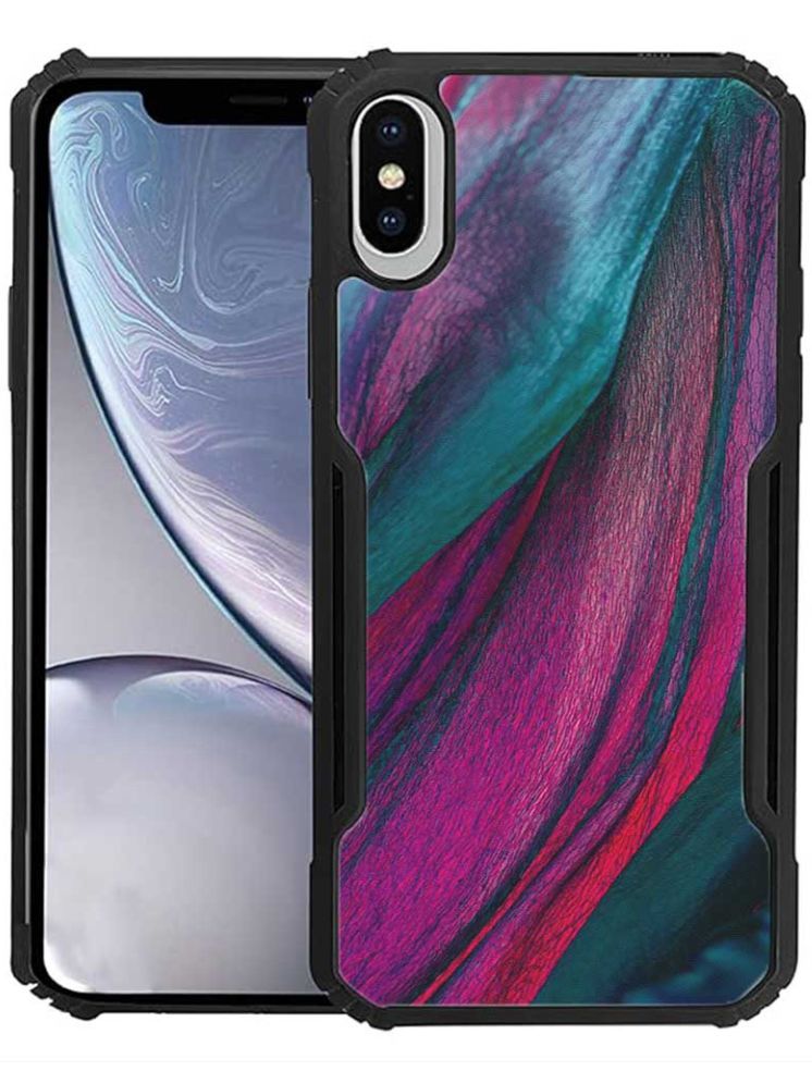     			COBERTA Multicolor Printed Back Cover Polycarbonate Compatible For Apple iPhone XS Max ( Pack of 1 )