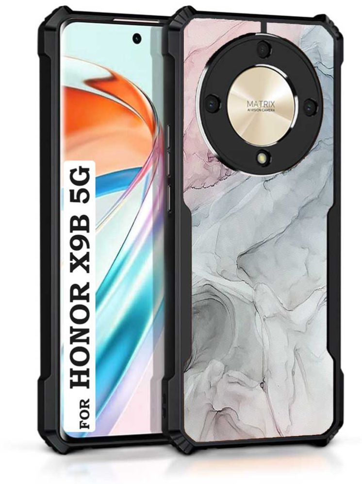     			COBERTA Multicolor Printed Back Cover Polycarbonate Compatible For Honor X9B 5G ( Pack of 1 )