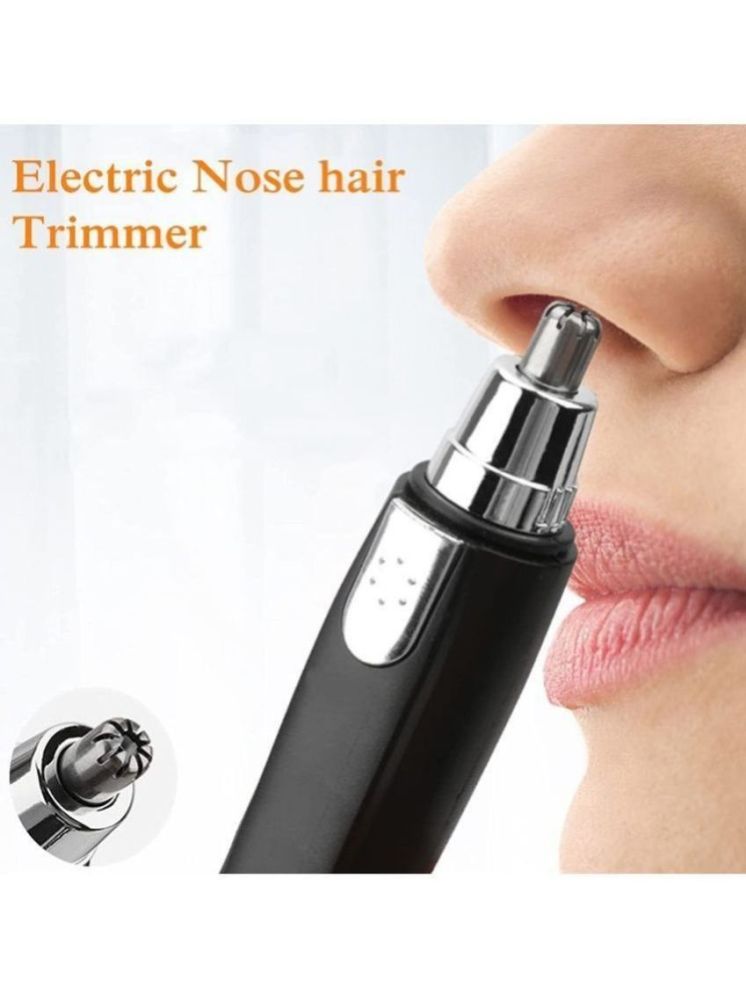     			DHS Mart Electric Nose Trimmer 3In1 All Purpose Cleaner Block Painless Nose and Ear Hair Trimmer Eyebrow Clipper 1 no.s