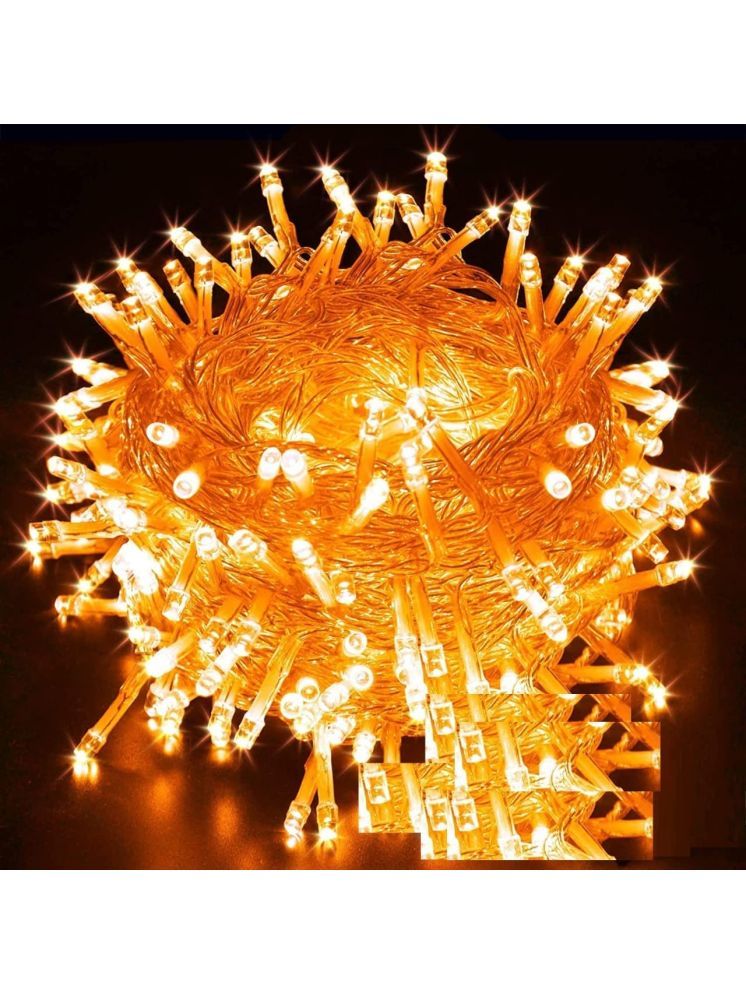     			SPARKWORLD Orange 10 Mtr String Light ( Pack of 4 )