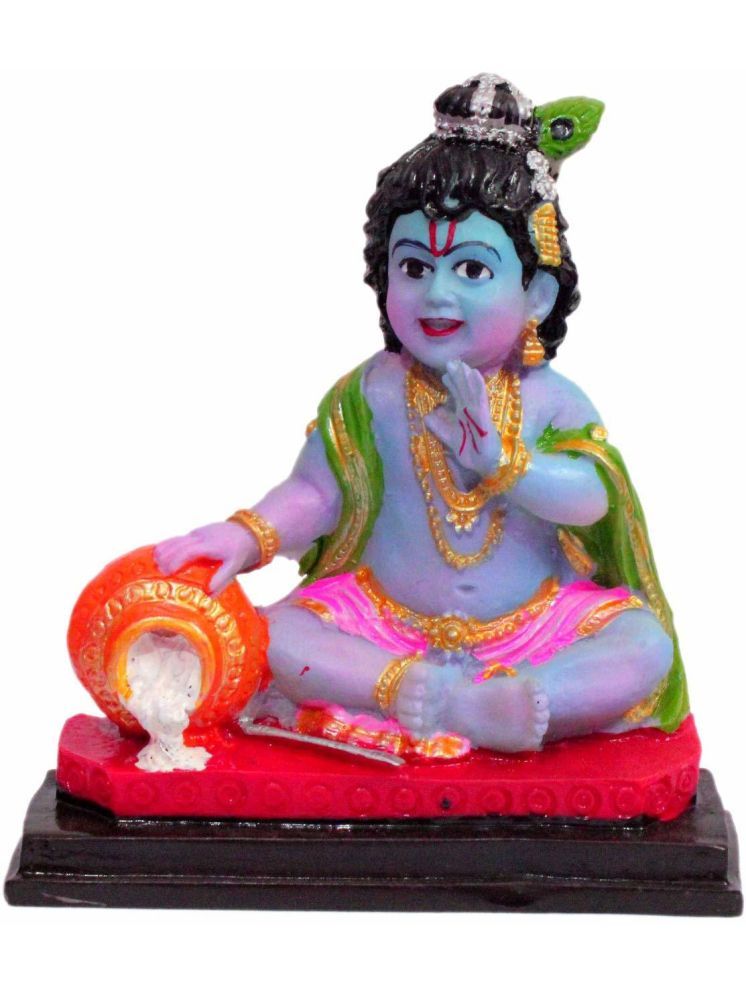     			WINSOME COLLECTION Marble Radha Krishna Idol ( 3 cm )