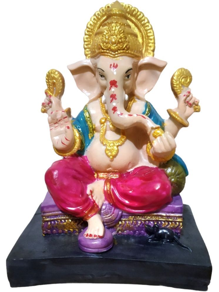     			WINSOME COLLECTION Resin Lord Ganesha Idol ( 11 cm )