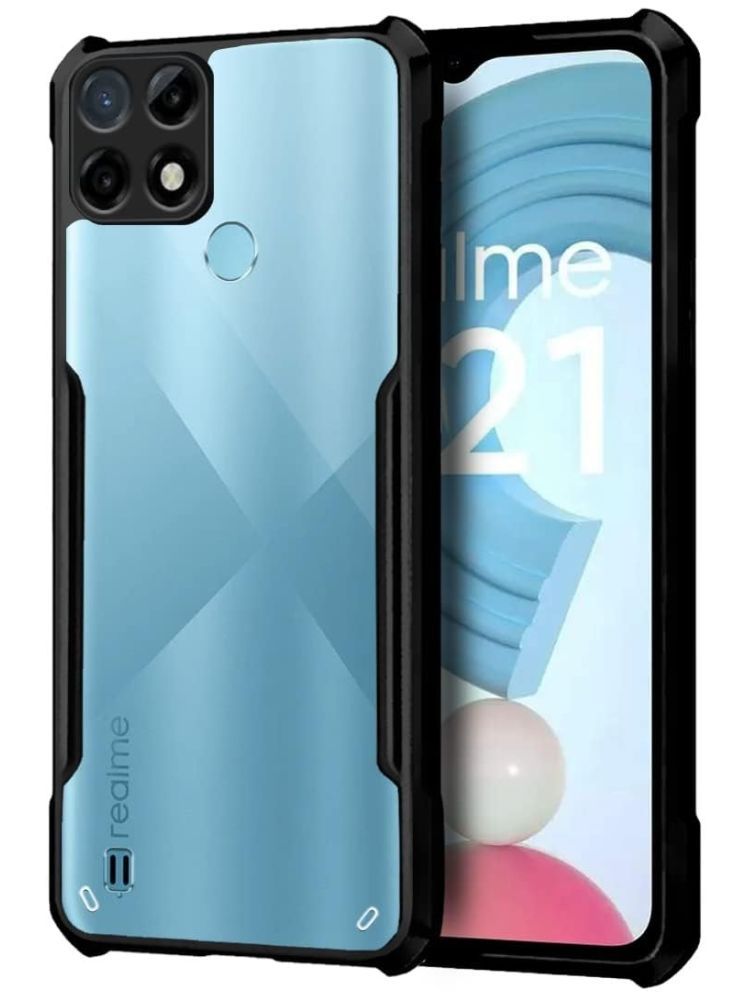     			Gemesha Plain Cases Compatible For Polycarbonate REALME C21 ( )