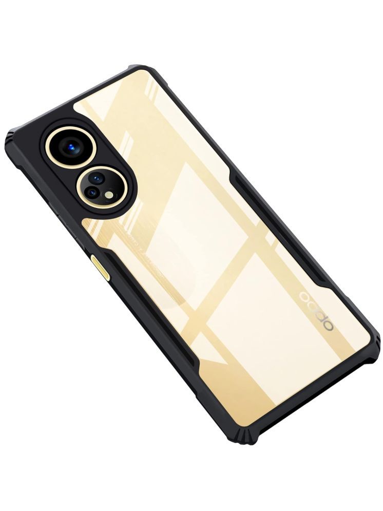     			Gemesha Plain Cases Compatible For Polycarbonate Oppo F23 5g ( )