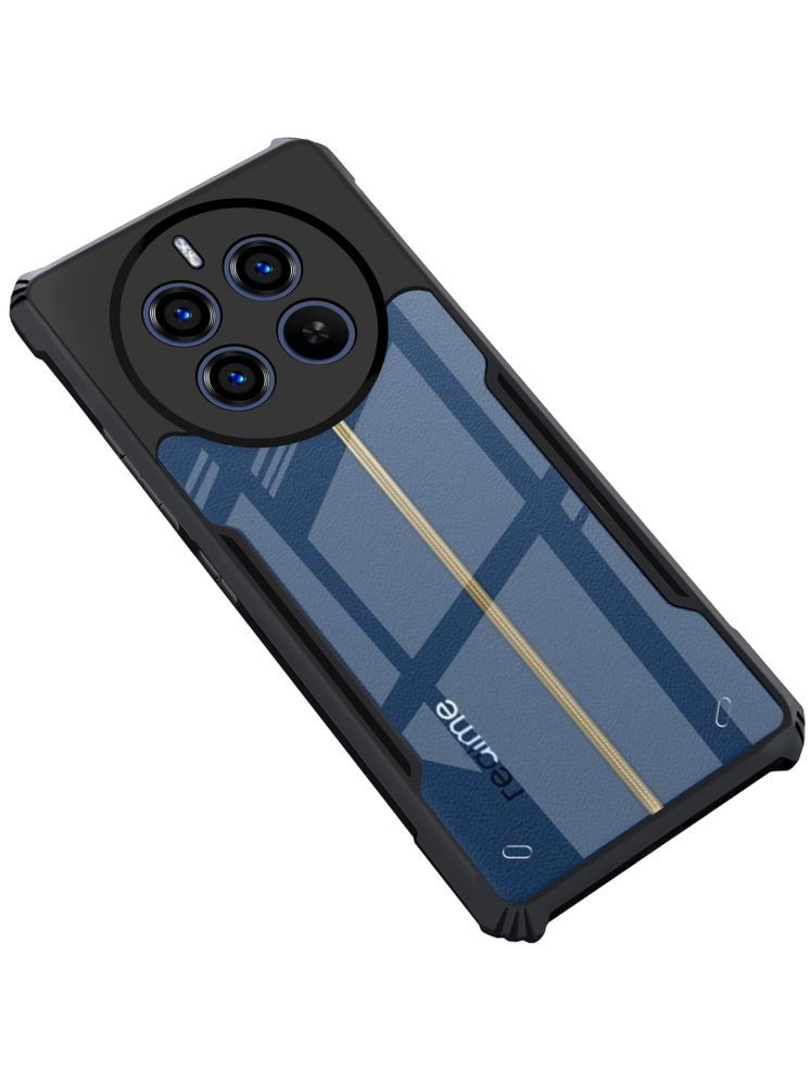     			Gemesha Plain Cases Compatible For Polycarbonate Realme 12 pro 5g ( )