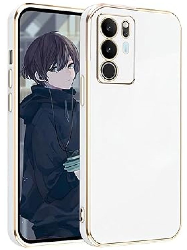     			Gemesha Plain Cases Compatible For Silicon Vivo v29 pro 5g ( )