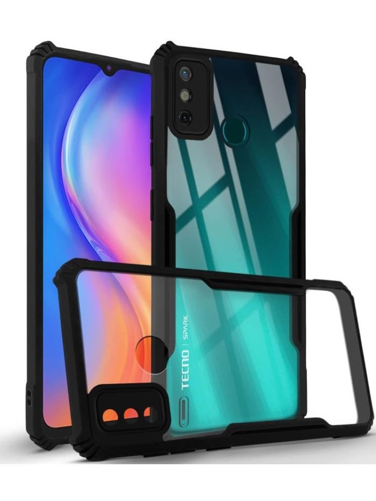     			Gemesha Plain Cases Compatible For Polycarbonate Tecno Spark Go 2020 ( )