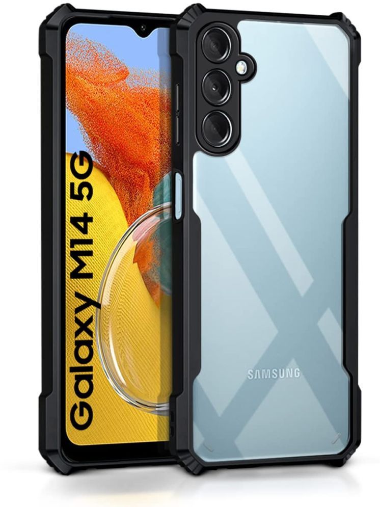     			Gemesha Plain Cases Compatible For Polycarbonate Samsung Galaxy M14 5g ( )