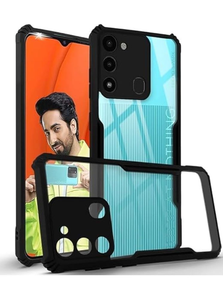     			Gemesha Plain Cases Compatible For Polycarbonate Tecno Spark Go 2022 ( )