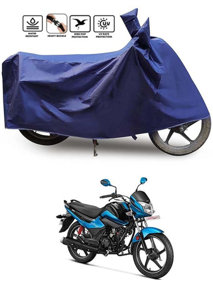     			JVG Bike Body Cover for Hero Splendor iSmart ( Pack of 1 ) , Blue