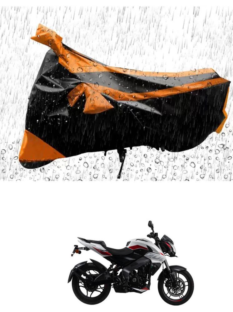     			JVG Bike Body Cover for Bajaj Pulsar NS 200 ( Pack of 1 ) , Orange