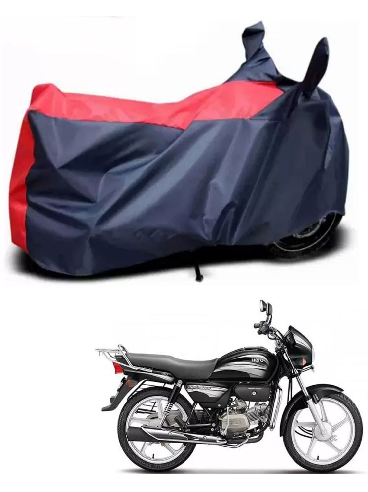     			JVG Bike Body Cover for Hero Splendor Plus ( Pack of 1 ) , Red