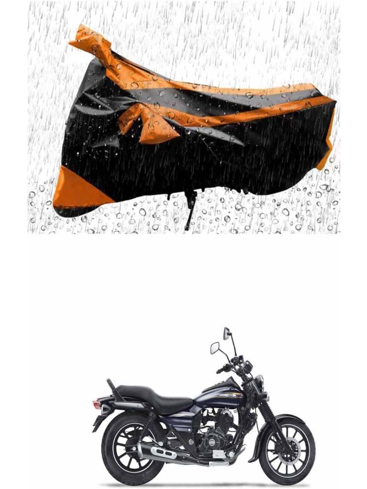     			JVG Bike Body Cover for Bajaj Street 150 ( Pack of 1 ) , Orange