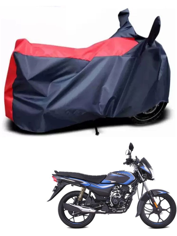     			JVG Bike Body Cover for Bajaj Platina ( Pack of 1 ) , Red