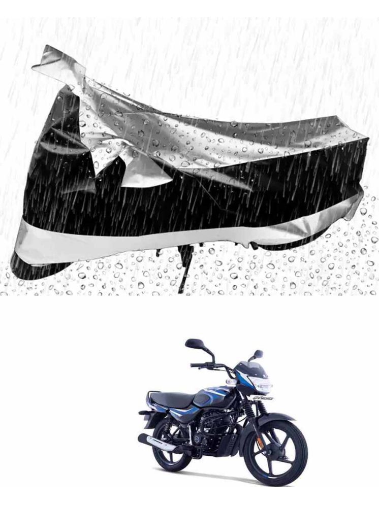     			JVG Bike Body Cover for Bajaj CT 100 ( Pack of 1 ) , Silver