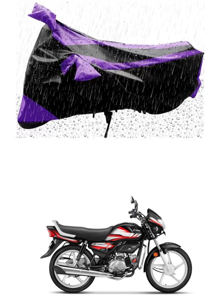     			JVG Bike Body Cover for Hero HF Deluxe ( Pack of 1 ) , Purple